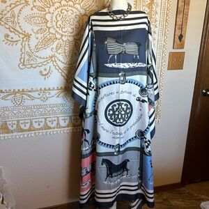 Maxi dresses woman Fashion Women Sexy Boho Summer Casual Chiffon OS